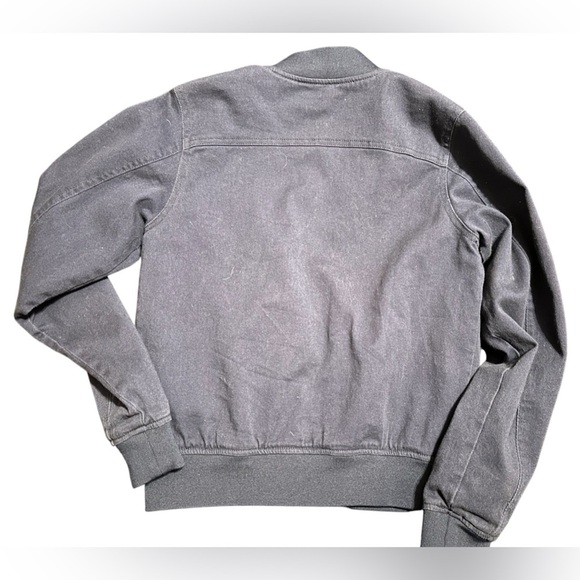 Calvin Klein Jeans Women's "CKJ" Jean Varsity Jacket X-Small, Ink Stone - Picture 2 of 7